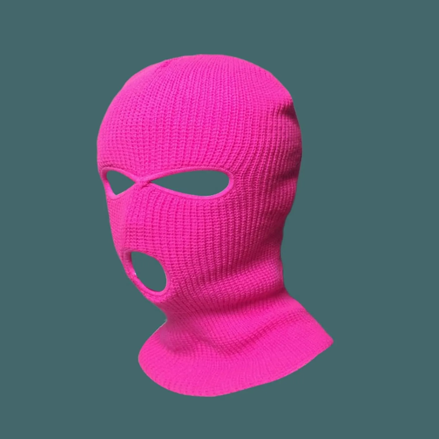 3 Hole Ski Masksfor Unisex Winter Warm Knitted Masksfull Face Cover Ski Masksbalaclava Face Cover for Outdoor Sports