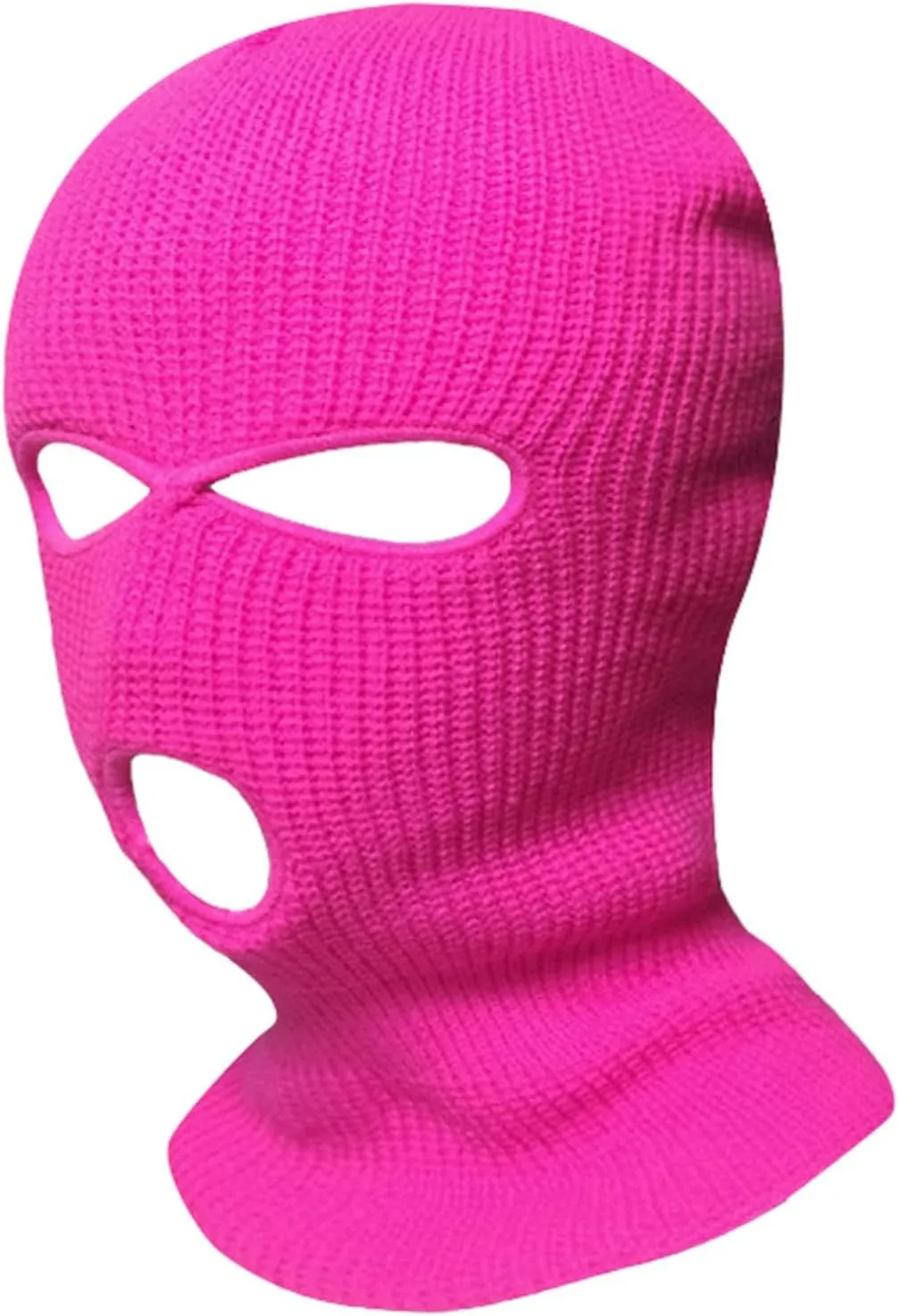 3 Hole Ski Masksfor Unisex Winter Warm Knitted Masksfull Face Cover Ski Masksbalaclava Face Cover for Outdoor Sports
