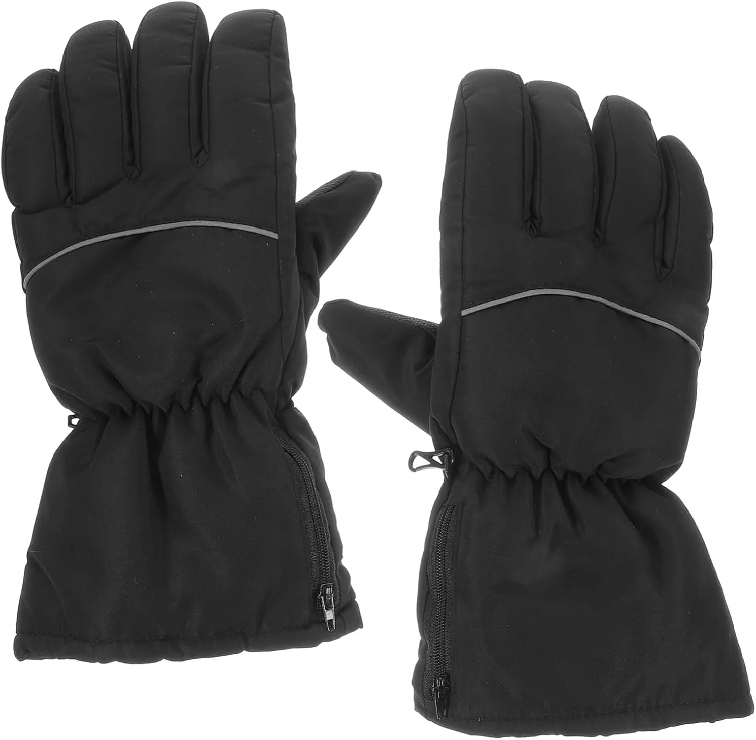 Battery-Operated Heated Gloves for Winter Sports Warm Mittens 6xaa Batteries for Hunting Hiking