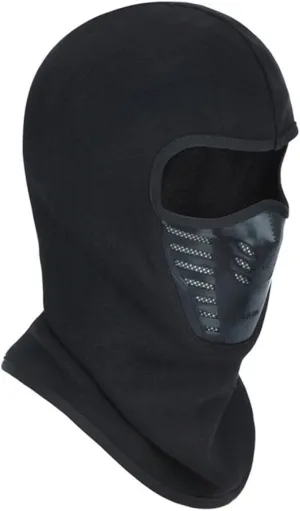 Beaupretty Warm Balaclava Hood Windproof Mask for Outdoor Activities Cold Resistant Neck Warmer for Skiing Cycling Hunting Running Black
