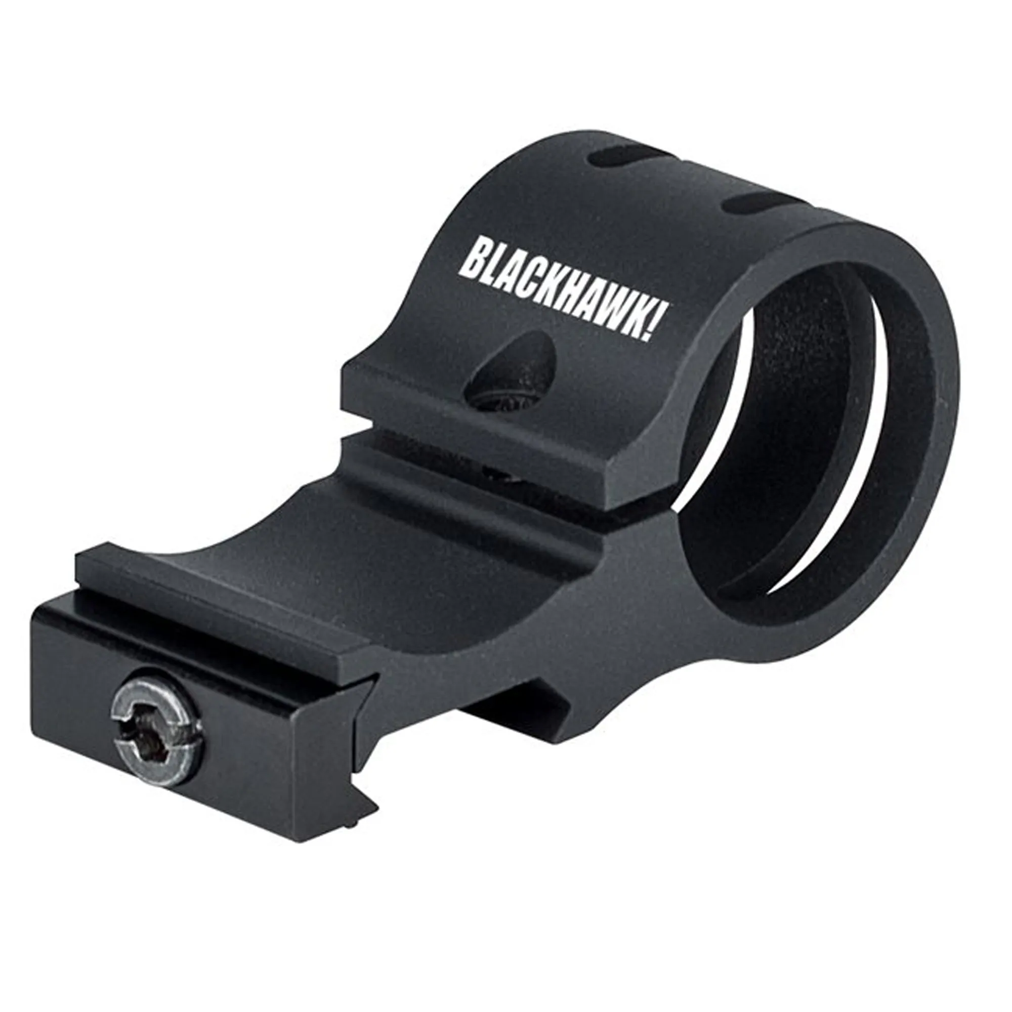 Bh Offset Flashlight Rail Mount Bk