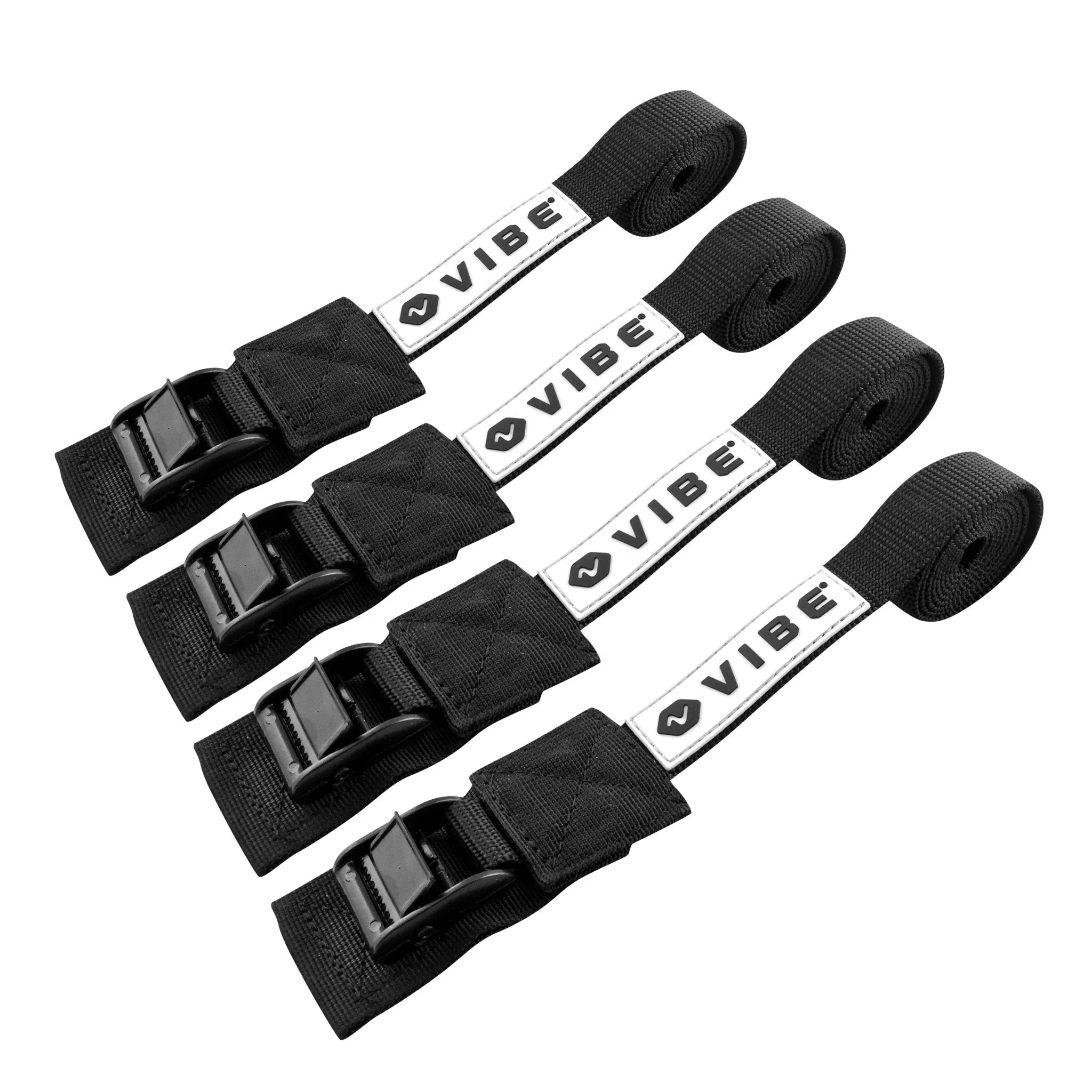 Cam Buckle Tie Down Straps - 3ft