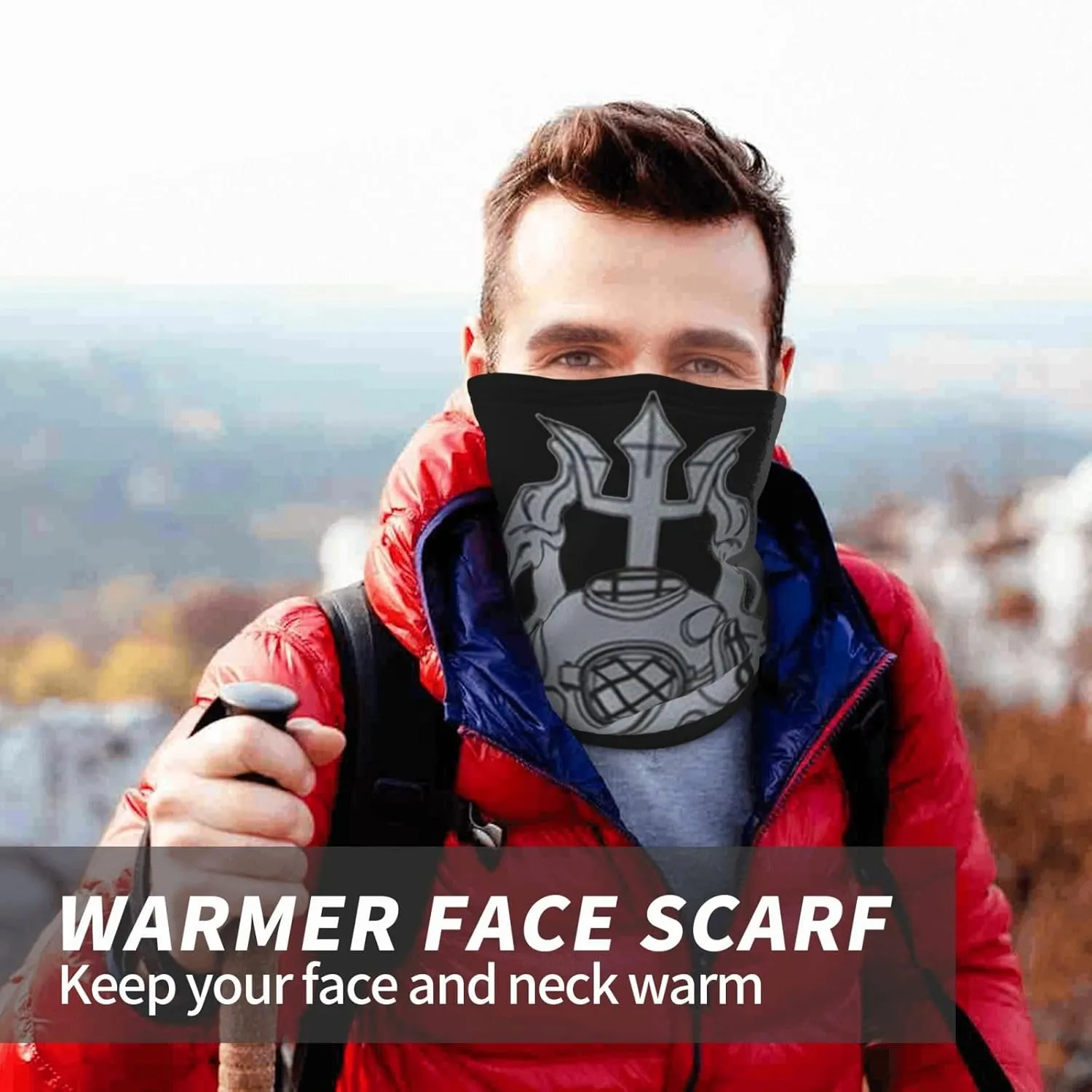 Civil Engineer Corps Bandana Face Mask Warmer Neck for Dust Wind Sun Protection
