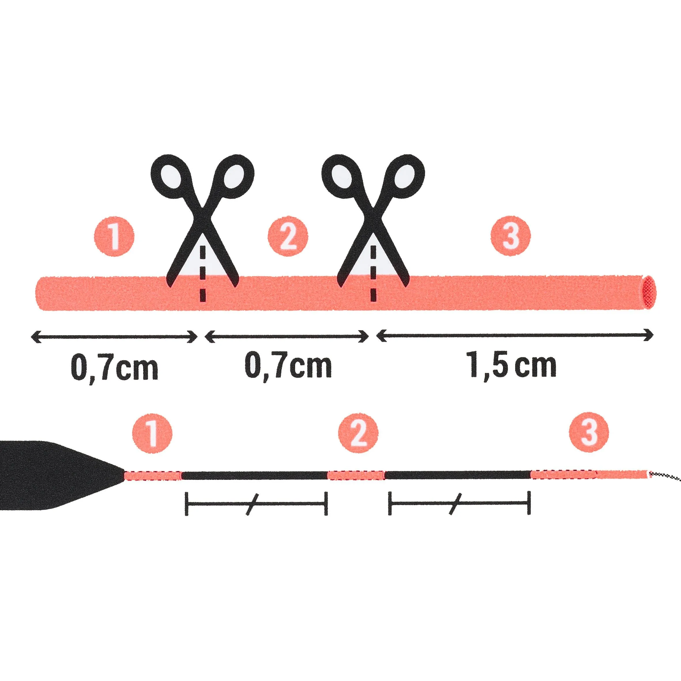 Float PF-F900 CC4 Carp fishing rod 0.2 g 2 pcs. CAPERLAN