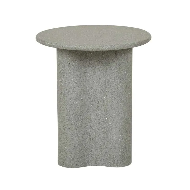 GlobeWest | Artie Outdoor Wave Side Table