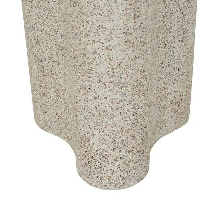 GlobeWest | Artie Outdoor Wave Side Table