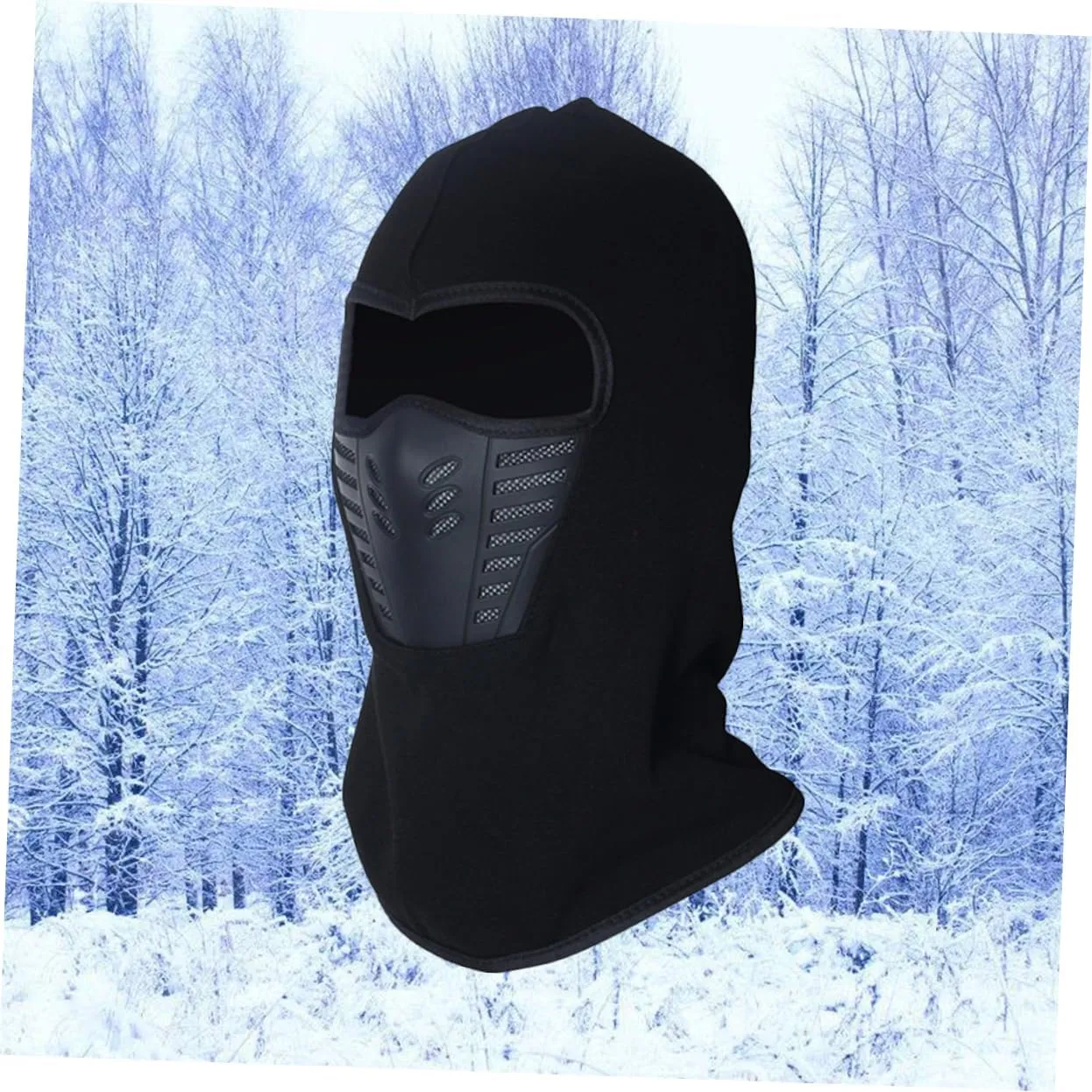 Hats Outdoor Cap Neck Warmer Warm Balaclava Warm Hat Sports Black