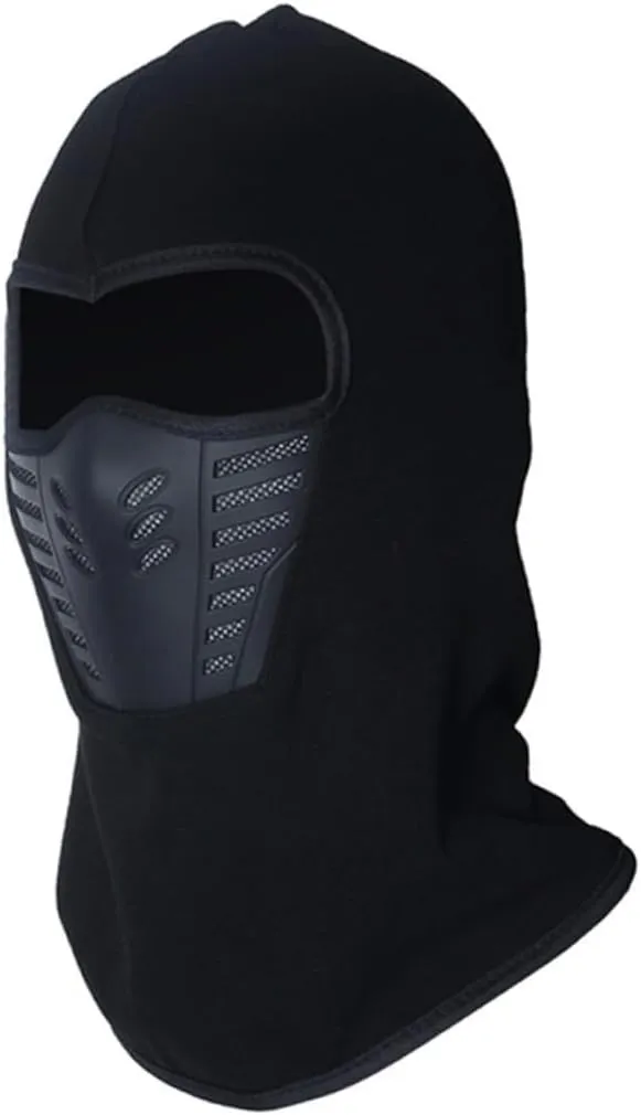 Hats Outdoor Cap Neck Warmer Warm Balaclava Warm Hat Sports Black
