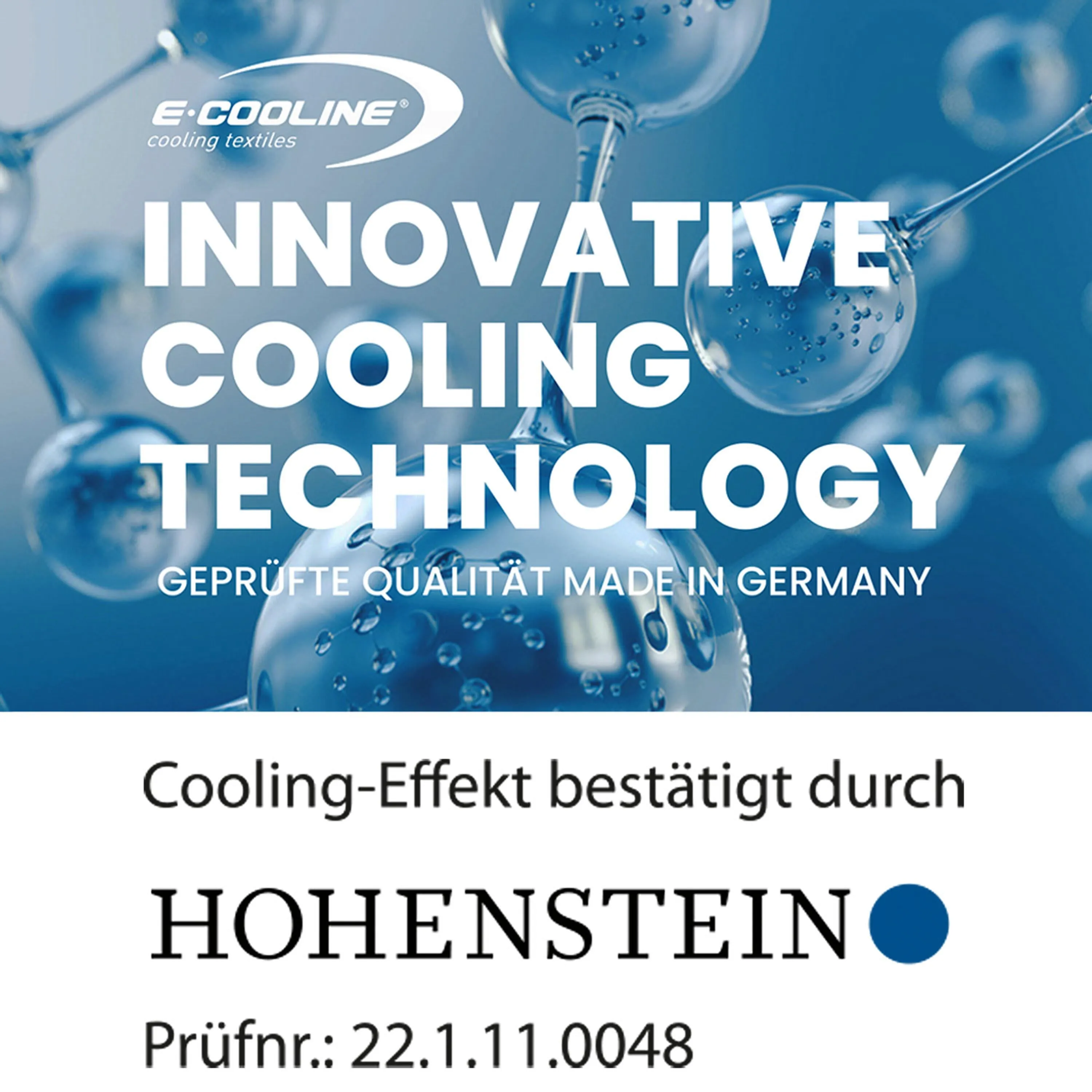 Helmet insert E  OOLINE Powercool SX3 | cooling insert for helmet | activated by water ,  blue
