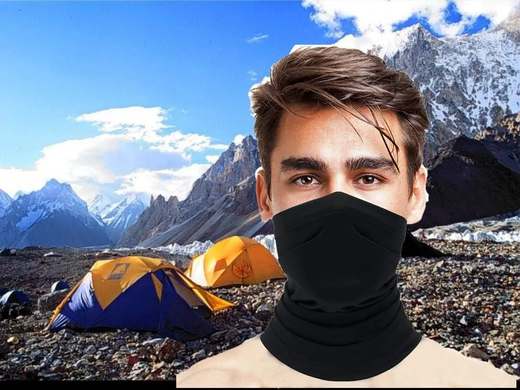 Neck Gaiter Face Mask, Face Cover Scarf Breathable Cooling Mask Neck Cover for Fishing Cycling Hiking Outdoors