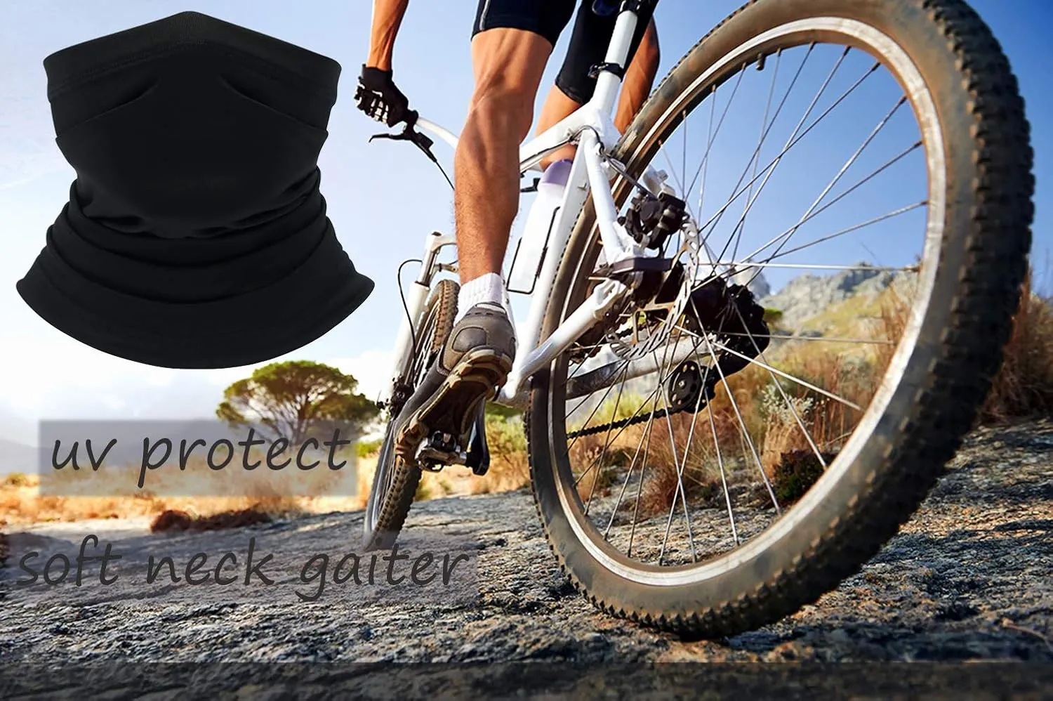 Neck Gaiter Face Mask, Face Cover Scarf Breathable Cooling Mask Neck Cover for Fishing Cycling Hiking Outdoors