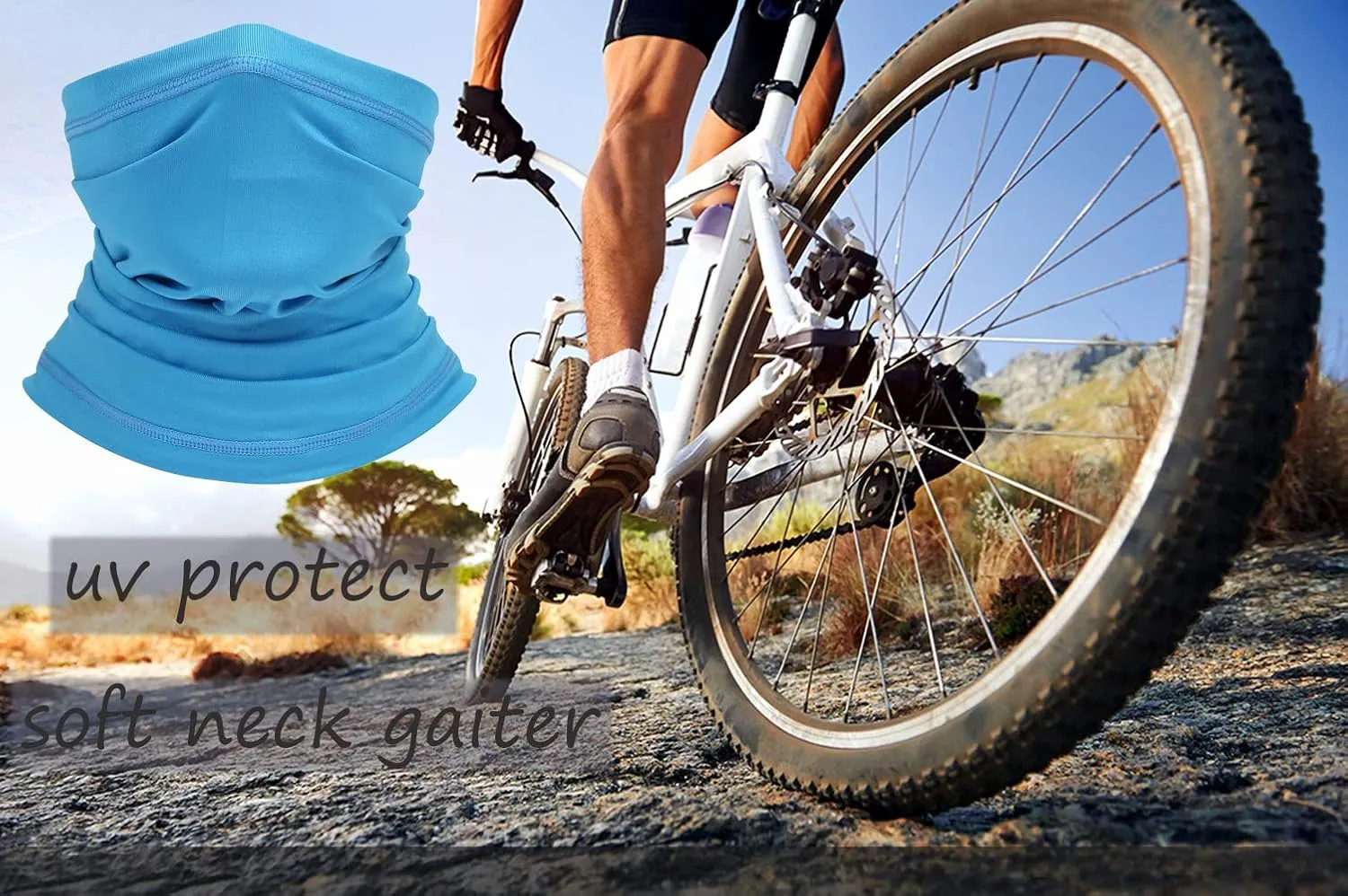 Neck Gaiter Face Mask, Face Cover Scarf Breathable Cooling Mask Neck Cover for Fishing Cycling Hiking Outdoors