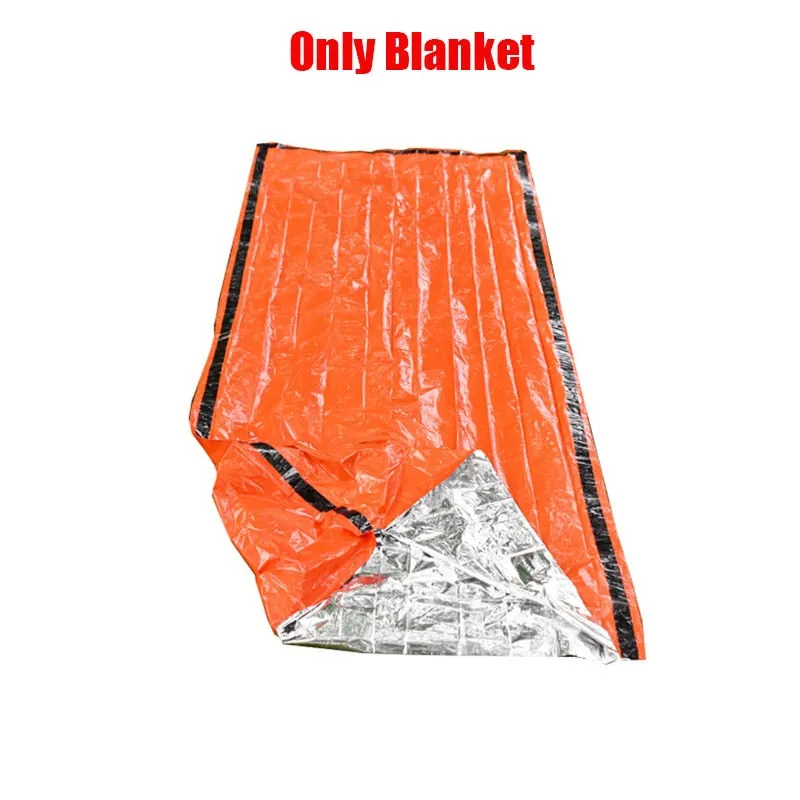 Portable Waterproof Emergency Survival Sleeping Bag Mountaineering Emergency Raincoat