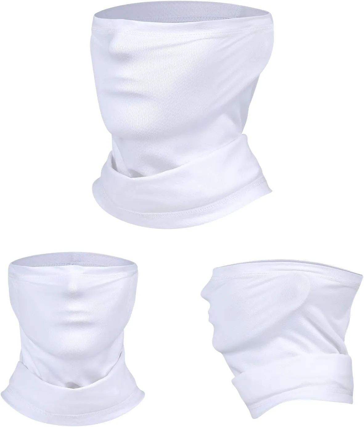 Sun Dust Protection Neck Gaiter Breathable Elastic Face Scarf Mask for Hot Summer Cycling Hiking Fishing