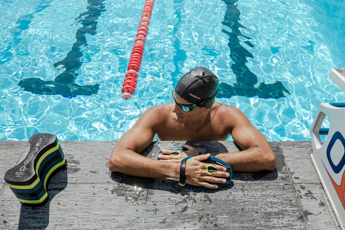Swimming Goggles Mirrored Lenses Size L - 500 Spirit