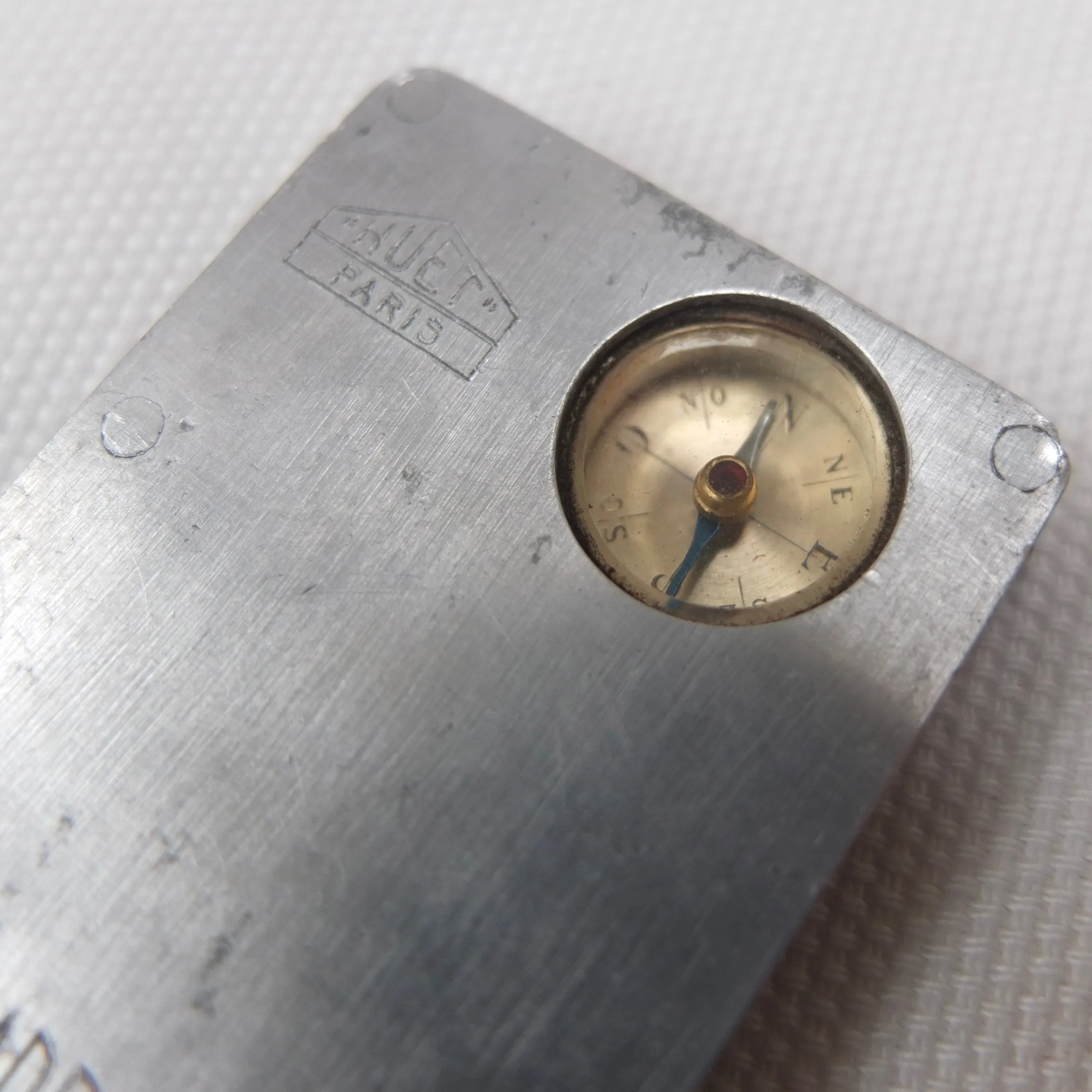 WW1 Huet French Artillery Rangefinder Compass